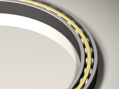 High accuracy ABEC 7 angular contact bearings